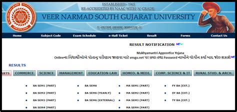 vnsgu result sem 1|Blocked site .